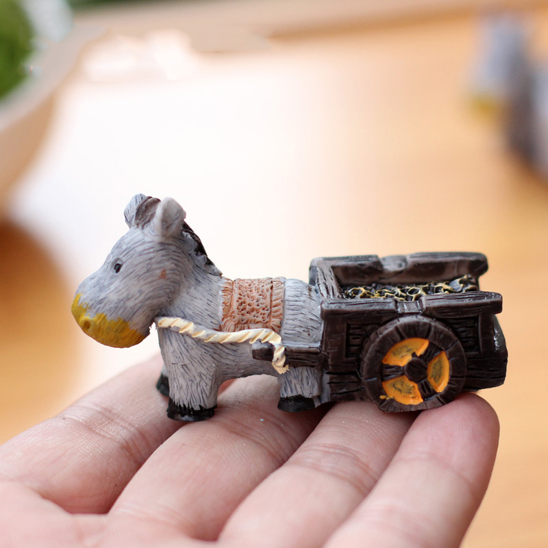 Figurine di animali Mini asino - Japan Bonsai Garden recensione e prezzo