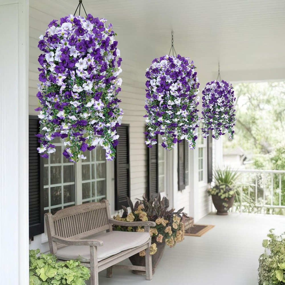 1Pz Fiore Artificiale Viola 75 - Bonsai Garden Wall recensione e prezzo