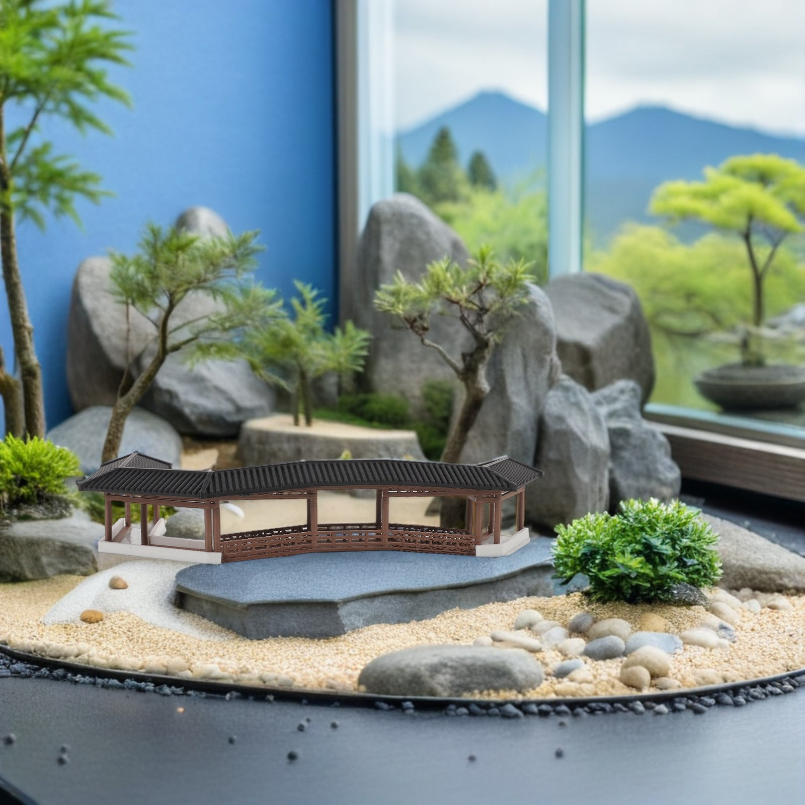 Ponte in Miniatura Stile Antic - Bonsai Garden Decor recensione e prezzo